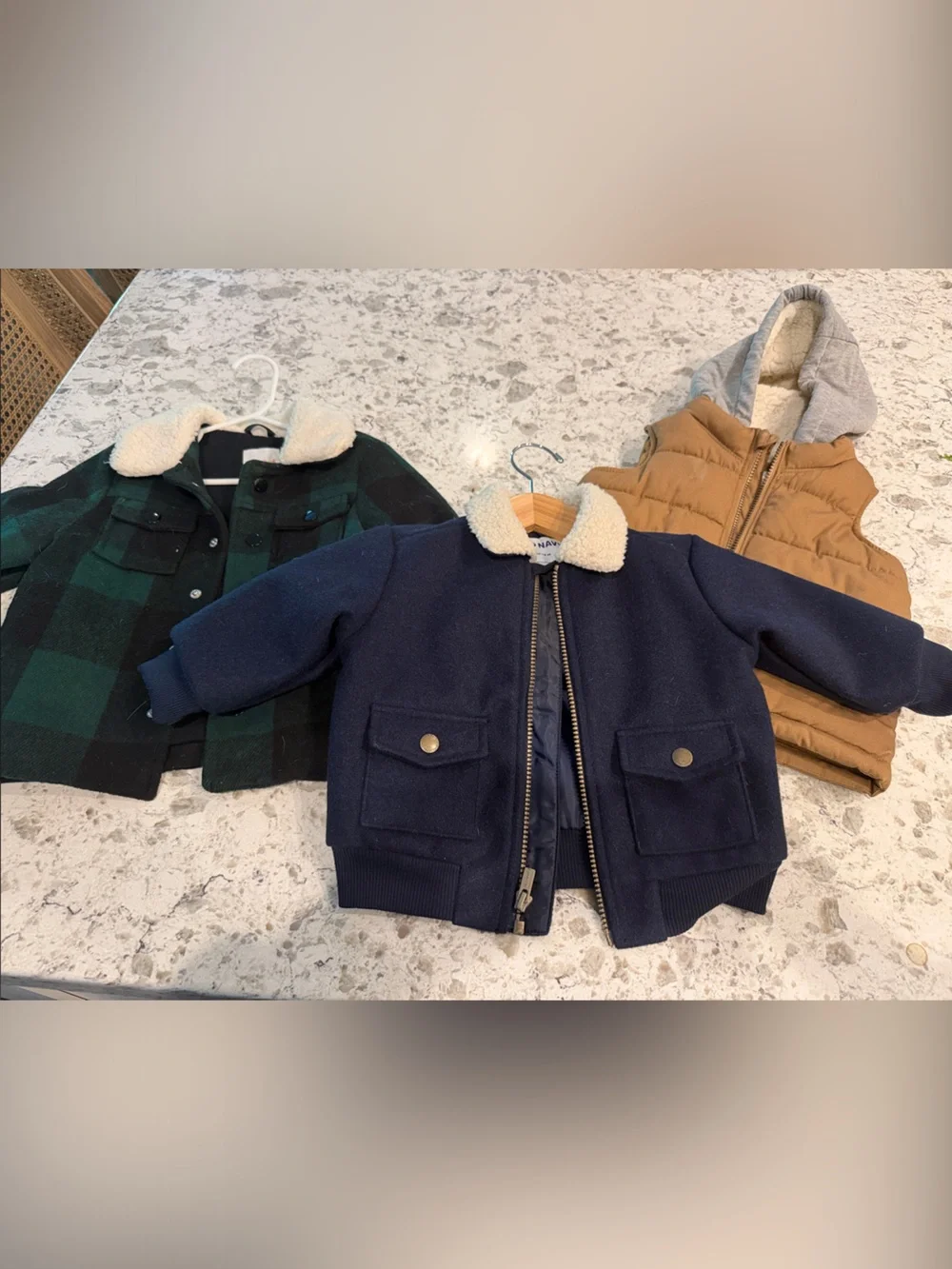 Set of 3* Toddler jackets and vest